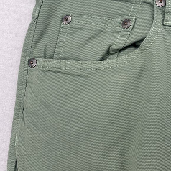 BONOBOS Jeans Mens 31x30 Premium 4-Way Stretch Slim Denim Cotton Stretch Green - Picture 10 of 16